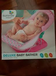 Summer infant deluxe baby bather: Summer Infant Deluxe Baby Bather Babies Kids Bathing Changing Bathtub Bath Accessories On Carousell
