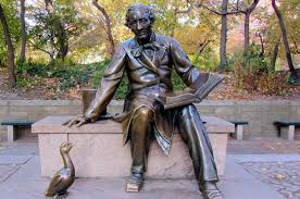 The sculptor didn't like the look of the back of. Hans Christian Andersen And Three Of His Fairy Tales You May Not Know