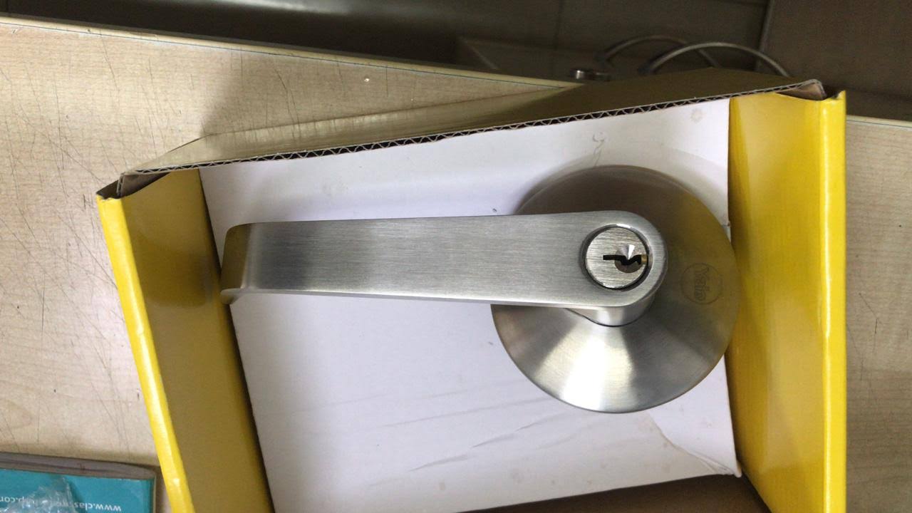 Yale Exit Trim mrotise Handle product image