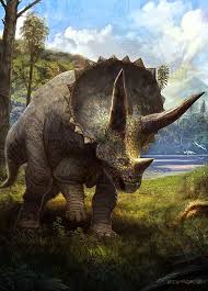 Triceratops Artwork By Eduardo Dominguez Freelance Concept Artist Dinosaur Pictures Prehistoric Animals Prehistoric Wildlife