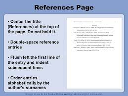 The apa reference page starts with the label references in bold and centered. How To Cite A Website In Apa Format Purdue Owl How To Wiki 89