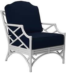 David Francis Furniture Chippendale Outdoor Lounge Chair Navy Gartenstuhle Chippendale Stuhle Terrassen Stuhle