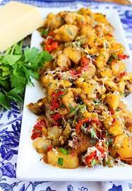 Potato Hash With Bell Peppers And Onions Recipe Stuffed Peppers Recipes Food