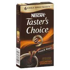 Master coffee crafters roast and brew our special blend . Nescafe Taster S Choice Instant Coffee French Roast Single Serve Packets 6 Ct