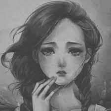 فتاة تبكي yahoo image search results art female sketch illustration art