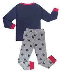 Mai Chus Toddler Boys 2 Piece Pajama Set Cotton Top Pants