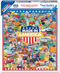 With all the time staying home, puzzle businesses are booming to revisit this article, visit my profile, thenview saved stories. Made In America Collage Jigsaw Puzzle 1000 Piece White Mountain Puzzles