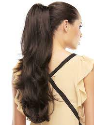 Provocative Synthetic Ponytail Hair Pieces Long Hair Styles Sleek Hairstyles