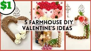 5 Beautiful Dollar Tree Diy Farmhouse Valentines 2021 Easy Ideas For Do In 2021 Dollar Tree Diy Diy Valentines Decorations Valentine S Day Diy