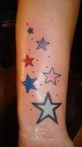 You can have a very small outline of a star tattoo on the wrist, the finger, the hand, the ankle and other parts of the body. 12 Star Tattoos For Pretty Girls Pretty Designs Star Tattoo Designs Star Tattoos Shooting Star Tattoo