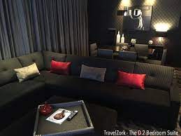 Wake up to views of downtown los angeles from the windows of your hotel suite. Hotel Review The D 2 Bedroom Suite Part 1