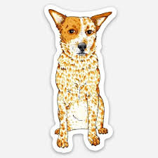 Black And White Blue Heeler Clipart Cattle Dog Sticker Cattle Dog Decal Heeler Decal Heeler Etsy In 2020 Dog Stickers Cattle Dog Red Heeler