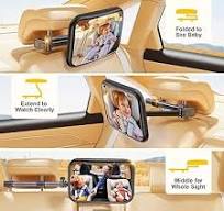 Amazon.com : TAZENI Baby Car Mirror, Stretchable 360° Caring ...