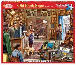 I like that it's not a mindless game, but is one that actually makes. Buy White Mountain Puzzles 1082 Old Book Store 1000 Piece Jigsaw Puzzle Online At Low Prices In India Amazon In