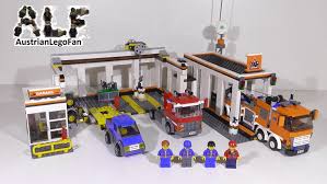 Lego City 7642 Garage Grosse Autowerkstatt Lego Speed Build Review Lego City Lego Building