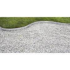 bordure a planter metal acier galvanise gris h 13 x l 118 cm acier galvanise bordure bordure jardin