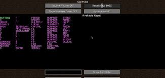 Here are the game controls to play minecraft windows 10 edition: Controlling Mod 1 17 1 1 16 5 Search For Key Binds Easily Mc Mod Net