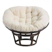 Check out our papasan chair cover selection for the very best in unique or custom, handmade pieces from our home & living shops. Taupe Faux Fur Papasan Chair Cushion World Market