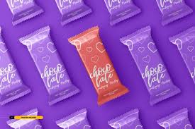 Download Chocolate Snack Bar Packaging Mockup Chocolate Candy Bar Snack Bar Chocolate Candy