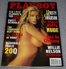 Amazon.com: Kristy Swanson Cover Playboy November 2002 : Playboy:  Everything Else