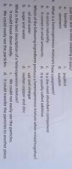 A mixture is the physical combination of two or more substances in which the. What Is A Heterogeneous Mixture Based Componentnumber 4 Brainly Ph