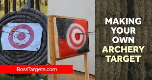 Make your child a bow and arrow using just kites. Ultimate Guide To Making Your Own Archery Targets Boss Targets