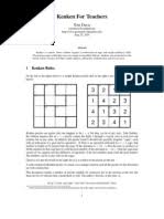 Roller skating kenken puzzle worksheet educationcom. Kenken Puzzles