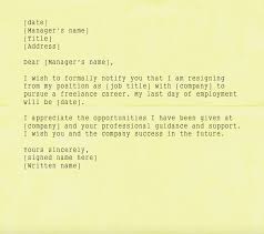May 26, 2021 · a resignation letter is an official document that records the end of your employment with an organization. Start Freelancing And Go Out Like A Boss With These Resignation Letters