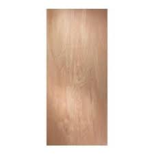 30 In X 80 In Birch Unfinished Slab Door 34276 At The Home Depot Hardwood Interior Doors Wood Exterior Door Hardwood Front Doors