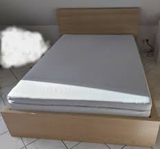 How to assemble malm bed frame with 4 storage boxes white/luröy. Ikea Malm Bett 140x200 Mit Kopfteil Lattenrost Und Bett1 Bodyguard Matratze Ebay