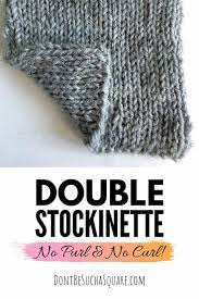 Check spelling or type a new query. Everything About Double Stockinette Knit Stitch Don T Be Such A Square