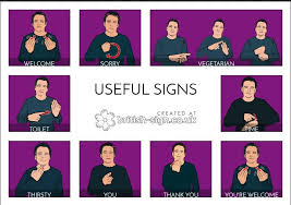 You're welcome in baby sign language. Some Bsl Sign Language Amino Amino