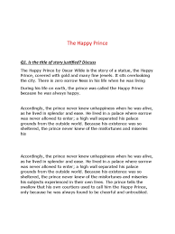 I admired the one about his boyhood in season 2 where they showed his struggle and overcoming his. English The Happy Prince And Other Tales Mentorship