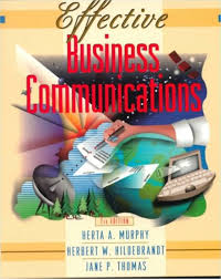 Effective Business Written and Oral Communications