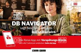 The deutsche bahn employee a.esslinger working on ice train between basel sbb and frankfurt am main is the rudest, most unprofessional person i had to deal with on a train journey. Deutsche Bahn Startet Mit Scholz Volkmer Und Bbdo Berlin Kampagne Fur Db Navigator