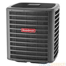 The more powerful the unit is, the higher that price tag is going to become. Buy Goodman 4 Ton 18 Seer Two Stage Air Conditioner Condenser Gsxc180481 Hvacdirect Com