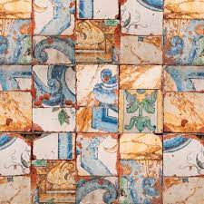 Venetian Tiles Art Print By Trigg Designs Society6 Tile Art Painting Tile Abstract Painting