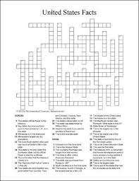 Free United States Facts Crossword Homeschool Giveaways Free Printable Crossword Puzzles Printable Crossword Puzzles United States Facts