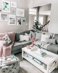 Grey And White Living Room Gray Sectional Sofa With White Coffee Table Cozy Space And Ga White Living Room Decor Grey Couch Living Room Grey Sofa Living Room