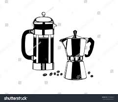 Wood + glass = gosh darn beautiful. Food Art Moka Pot Jpg Image Files French Press Clip Art Digital Download Illustration Coffee Image Grinder Print Embellishments Craft Supplies Tools Lifepharmafze Com