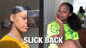 Cute Slick Back Hairstyles Edges Natural Hairstyles 2k20 Natural Hair Styles Slicked Back Hair Slick Hairstyles