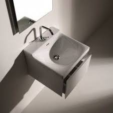 Ws Bath Collections Buddy 3401 9106 Wall Mounted Bathroom Vanity Ceramic Bathroom Sink Wall Mounted Bathroom Sinks Sink