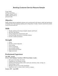 resume customer service field