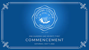 Catawba College Commencement 2022