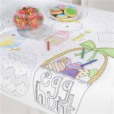 Find many great new & used options and get the best deals for thanksgiving coloring and activity paper tablecover/tablecloth at the best online prices at ebay! Plastic Easter Coloring Tablecloth Color In Table Cover