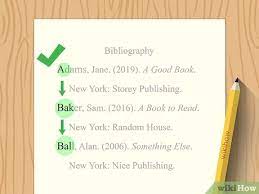 In an apa reference list, you put each citation in alphabetical order by the author's last name (surname). How To Alphabetize A Bibliography 14 Steps With Pictures