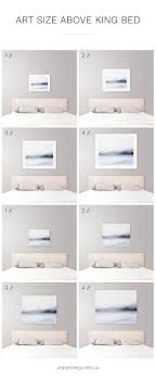 Ideal Art Size Above King Bed Modern Coastal Bedroom Decor Tips Bedroom Wall Decor Above Bed Coastal Bedroom Decorating Above Bed Decor