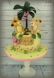 Simba And Nala Lion King Birthday Cake Lion King Birthday Lion Cakes King Birthday