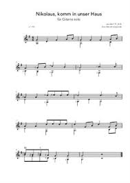 Abends kommt dann auch manchmal der nikolaus, angezogen mit einem weiten mantel und einer bischofsmütze, selber ins haus, oder er geht durch die stadt. Nikolaus Komm In Unser Haus Von Folklore Noten Auf Musicaneo