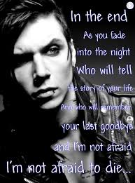 Check out the official music video for in the end by black veil bridesbuy now:itunes: Bvb Band Quotes Quotesgram